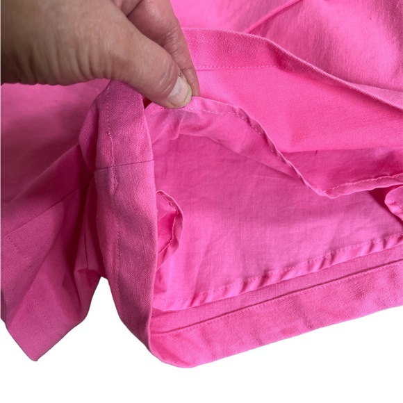 Sabo Skirt Pink Linen Blend High Rise Shorts Size: Small NWOT‎ - Picture 6 of 9